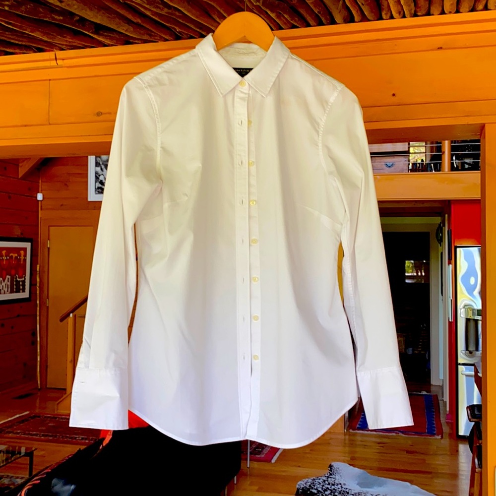 Banana Republic Ladies White Shirt